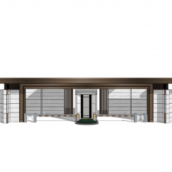 New Chinese Style Building Component-ID:580980845