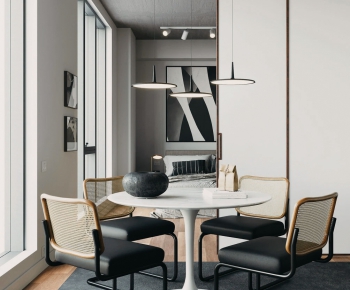 Modern Dining Table And Chairs-ID:411767969