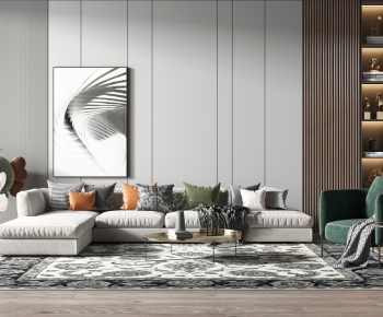 Modern Sofa Combination-ID:683603057