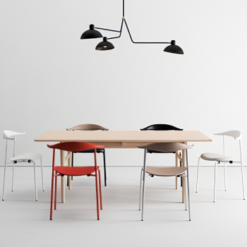 Modern Dining Table And Chairs-ID:935108901