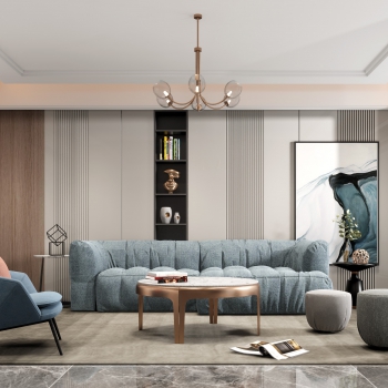 Modern A Living Room-ID:174166926