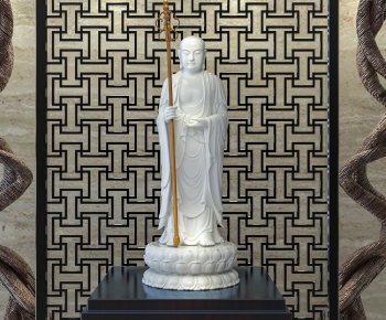 中式雕塑-ID:766582972