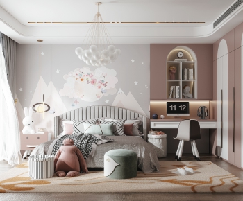 Modern Girl's Room Daughter's Room-ID:851604946