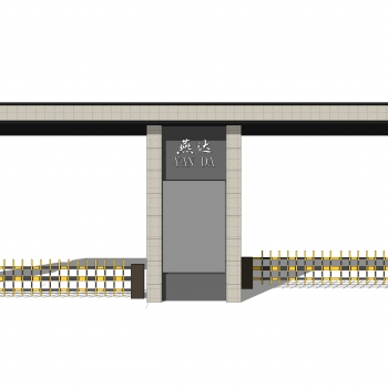 New Chinese Style Building Component-ID:677074914