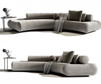 Modern Curved Sofa-ID:899200925
