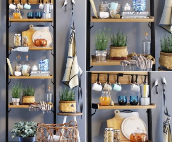 Industrial Style Shelving-ID:981118928