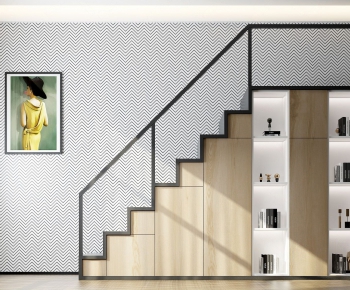 Modern Stair Balustrade/elevator-ID:963964946