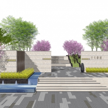New Chinese Style Garden Landscape-ID:669805055
