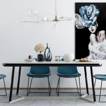 Modern Dining Table And Chairs-ID:711621057