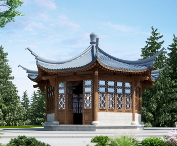 Chinese Style Building Component-ID:668303015