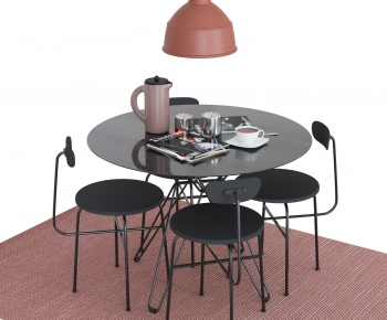 Modern Dining Table And Chairs-ID:278529888