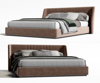 Modern Double Bed-ID:484246022