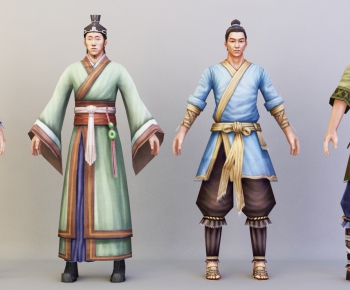 中式古代人 动漫人物-ID:742378954