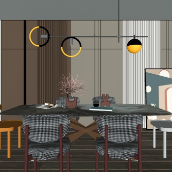 Modern Dining Room-ID:776875028