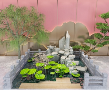 New Chinese Style Garden-ID:765519111