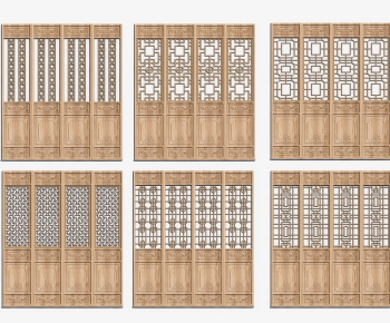 Chinese Style Door-ID:730869055