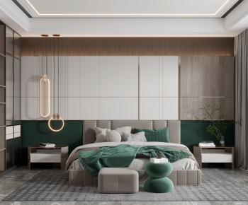 Modern Bedroom-ID:256810274