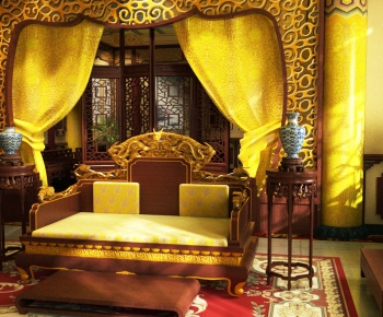 中式皇室龙椅-ID:868256093