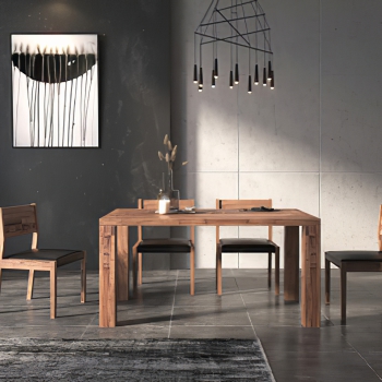 Nordic Style Dining Table And Chairs-ID:151402951