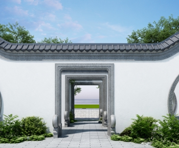 Chinese Style Building Component-ID:569667104