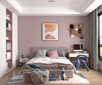 Nordic Style Girl's Room Daughter's Room-ID:357208973