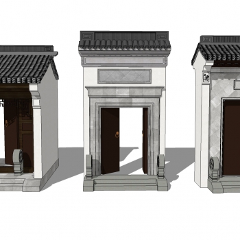 Chinese Style Building Component-ID:395246037