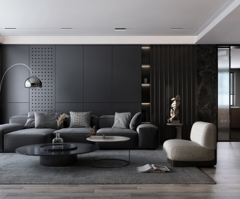 Modern A Living Room-ID:540226947