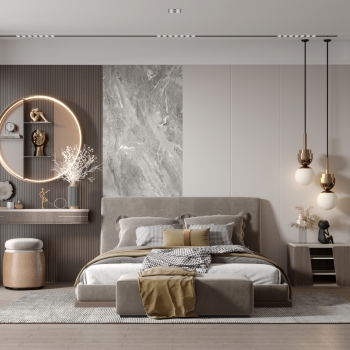 Modern Bedroom-ID:419848926