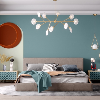 Nordic Style Bedroom-ID:517431975