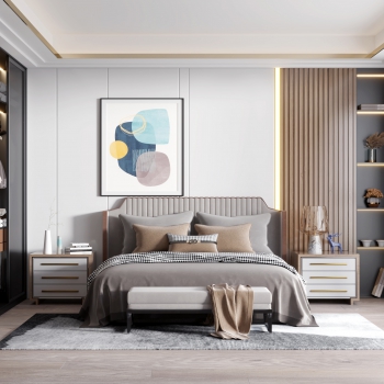 Modern Bedroom-ID:282322882