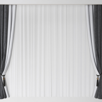 New Chinese Style The Curtain-ID:734890947