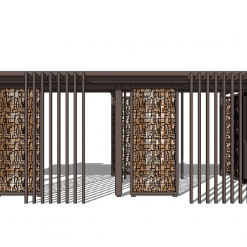 New Chinese Style Building Component-ID:261514903