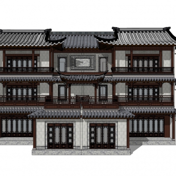 中式古建筑-ID:765233999