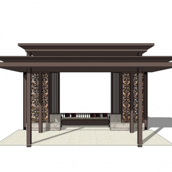 New Chinese Style Building Component-ID:989388947