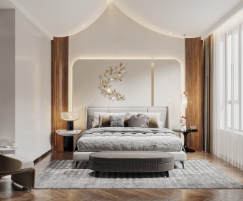 New Chinese Style Bedroom-ID:939192063