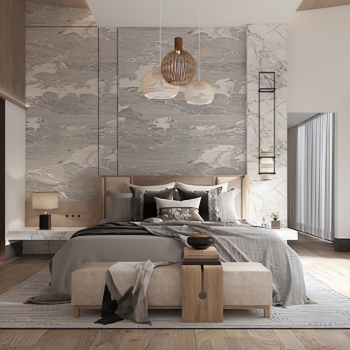 New Chinese Style Bedroom-ID:908100657