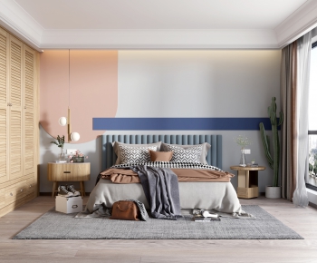 Nordic Style Bedroom-ID:631212957