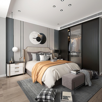 Modern Bedroom-ID:667540075