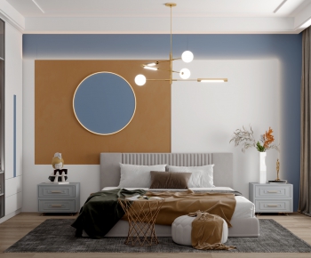 Nordic Style Bedroom-ID:481069167