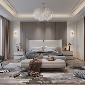 Modern Bedroom-ID:629530916