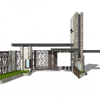 New Chinese Style Building Component-ID:914690512