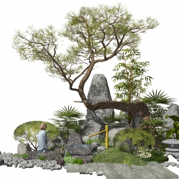 New Chinese Style Garden-ID:562707904