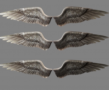 现代翅膀，羽毛，天使-ID:520731938