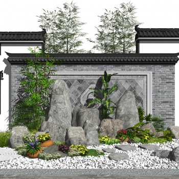New Chinese Style Garden-ID:964973932