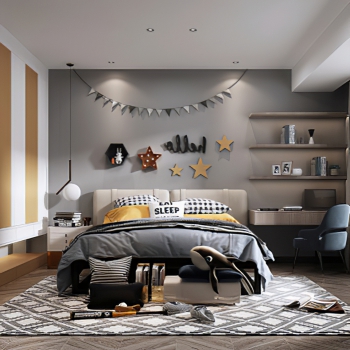 Modern Children's Room-ID:483712919