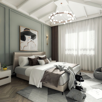 Modern Bedroom-ID:694283968