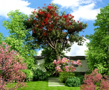 Modern Garden Landscape-ID:684409165