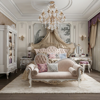 European Style Bedroom-ID:503834011