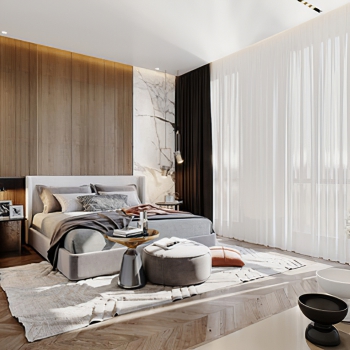 Modern Bedroom-ID:981590035