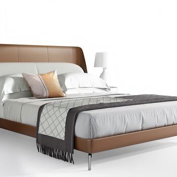 Modern Double Bed-ID:468406929